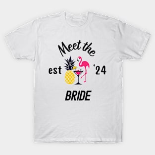 Meet the Bride, bachelorette party T-Shirt